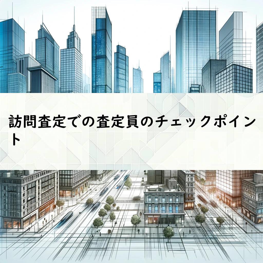 訪問査定での査定員のチェックポイント