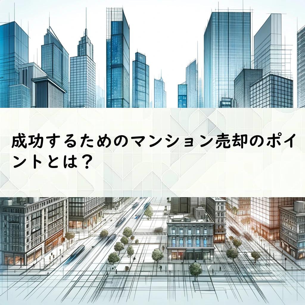 成功するためのマンション売却のポイントとは？