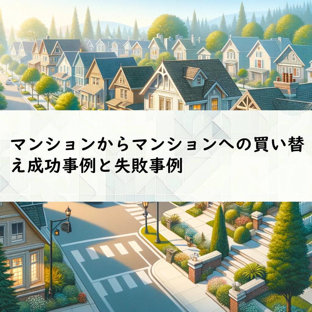 マンションからマンションへの買い替え成功事例と失敗事例