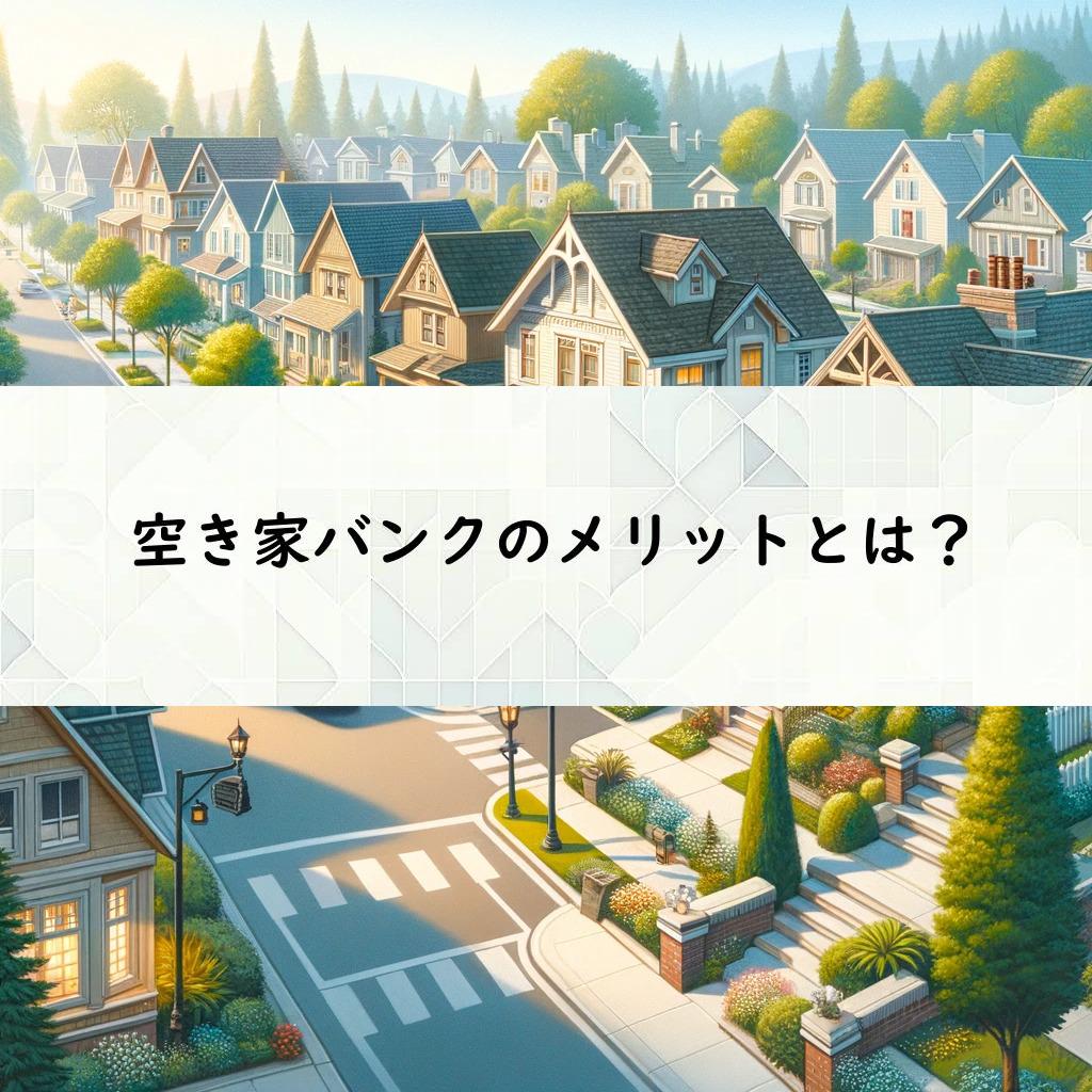 空き家バンクのメリットとは？