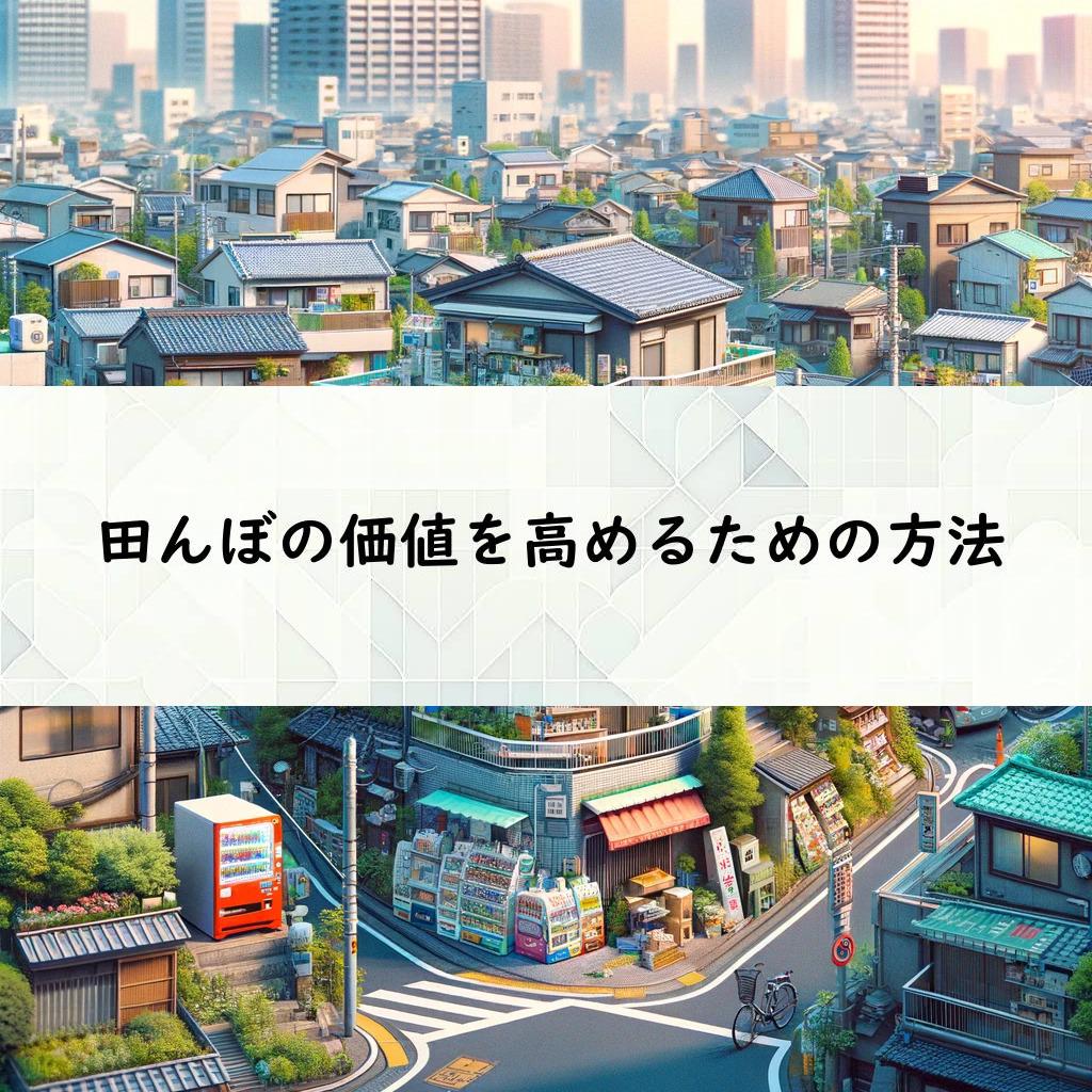 田んぼの価値を高めるための方法