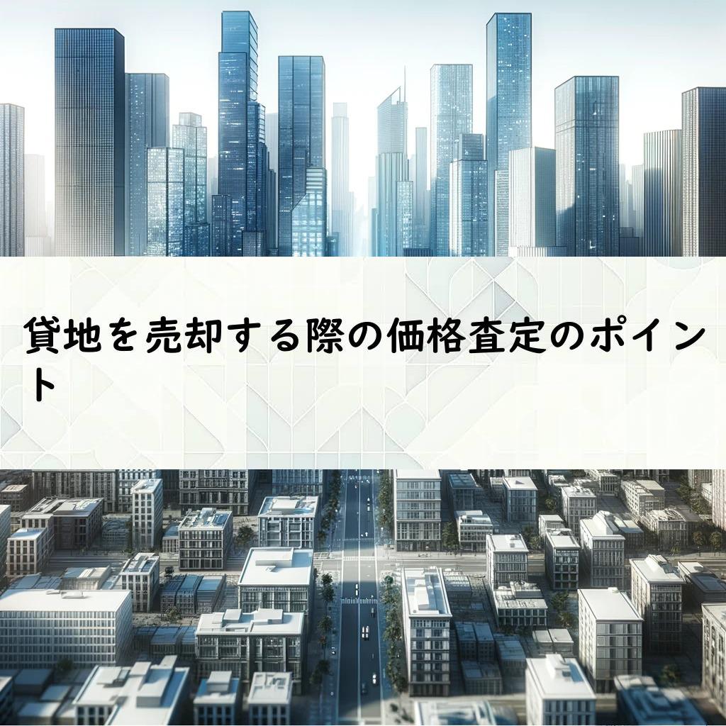 貸地を売却する際の価格査定のポイント