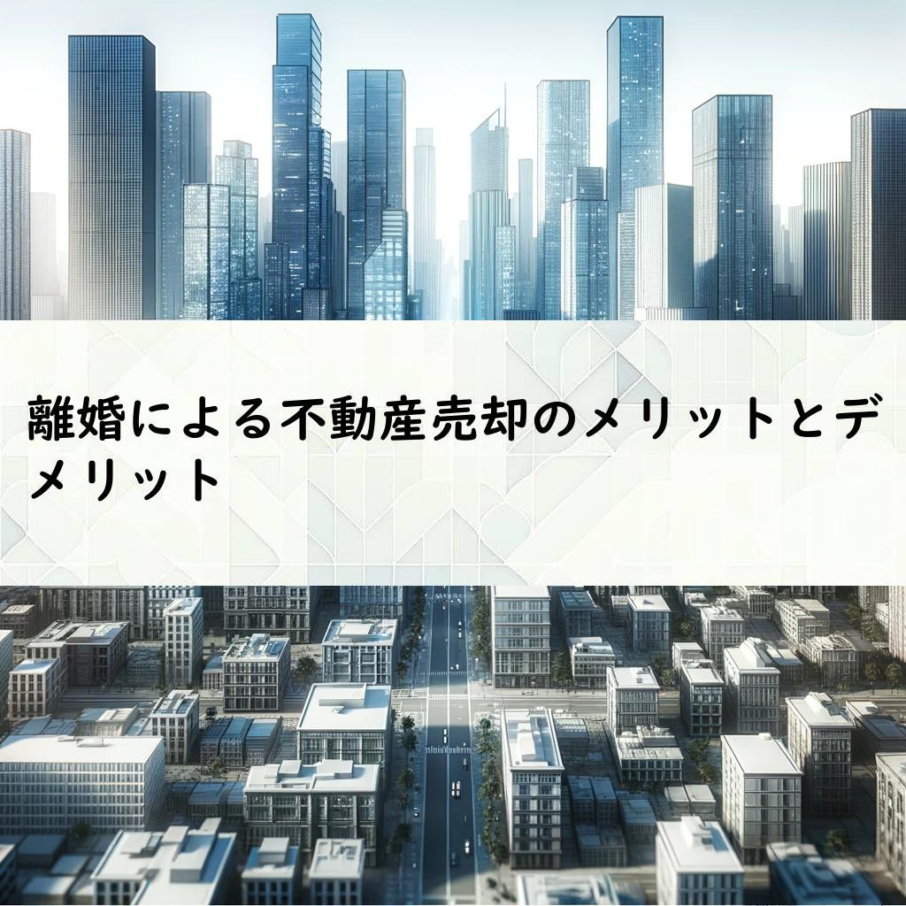 離婚による不動産売却のメリットとデメリット