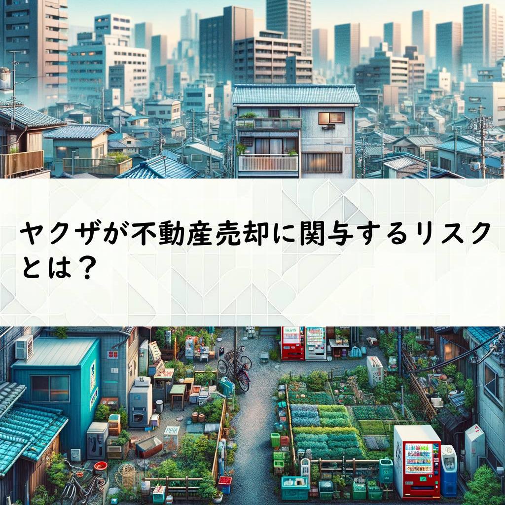 ヤクザが不動産売却に関与するリスクとは？